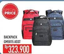 Promo Harga Backpack GM5815 Assorted  - Hypermart
