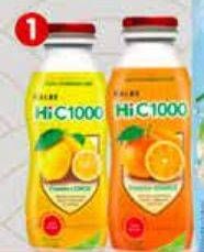 Promo Harga KALBE Hi C1000 Lemon, Orange 140 ml - Watsons