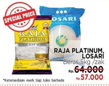 Promo Harga Raja Platinum / Losari Beras  - LotteMart