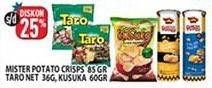 Promo Harga KUSUKA/TARO/MISTER POTATO Snack  - Hypermart