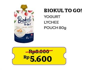 Promo Harga Biokul Yogurt To Go! 80 gr - Indomaret