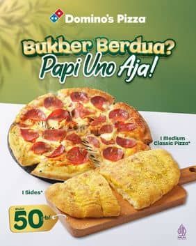 Promo Harga Bukber Berdua  - Domino Pizza