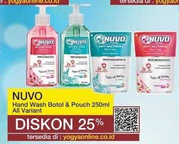 Promo Harga Nuvo Hand Soap Botol/Pouch  - Yogya
