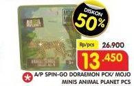 Promo Harga A/P Spin-Go Doremon/Mojo Minis Animal Planet  - Superindo