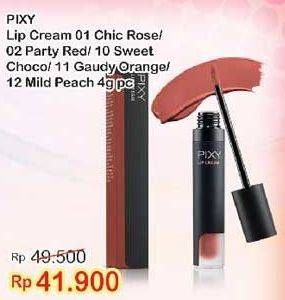 Promo Harga PIXY Lip Cream 01, 02, 10, 11, 12 4 gr - Indomaret