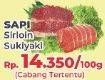 Promo Harga Sirloin/Sukiyaki Sapi  - Yogya