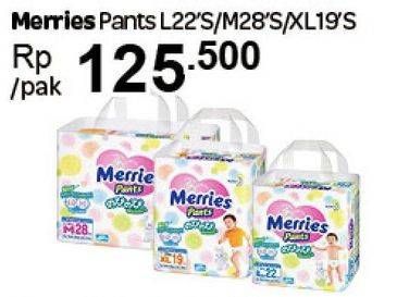 Promo Harga MERRIES Pants M28, L22, XL19  - Carrefour