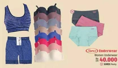 Promo Harga SOREX Celana Dalam Wanita  - LotteMart