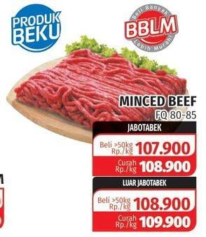 Promo Harga Daging Giling Sapi  - Lotte Grosir