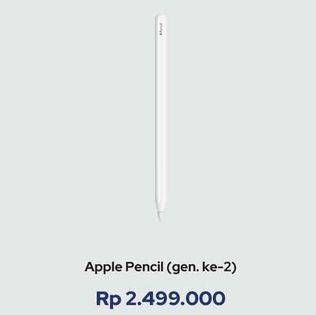 Promo Harga Apple Pencil 2nd Gen  - iBox