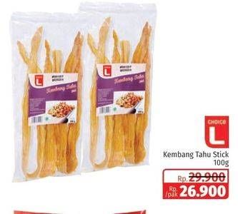 Promo Harga Choice L Kembang Tahu Stick 100 gr - Lotte Grosir