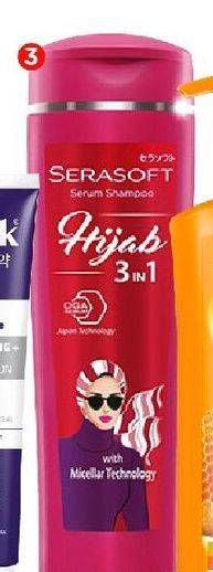 Promo Harga Serasoft Shampoo Hijab 3in1 340 ml - Watsons