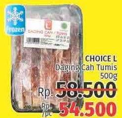 Promo Harga CHOICE L Daging Cah Tumis 500 gr - LotteMart