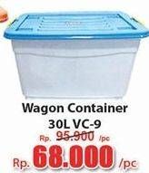 Promo Harga Lion Star Wagon Container VC-9 30000 ml - Hari Hari