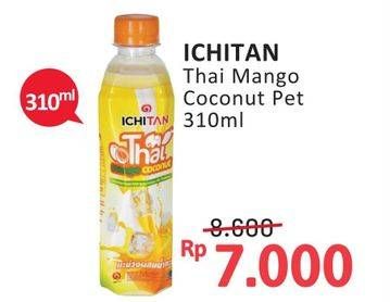 Promo Harga Ichitan Thai Drink Mango Coconut 310 ml - Alfamidi