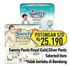 Promo Harga Sweety Gold/Silver Pants   - Hypermart