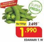 Promo Harga Edamame TW per 100 gr - Superindo