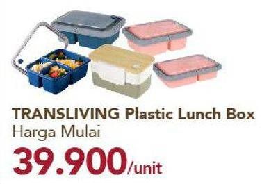 Promo Harga TRANSLIVING Lunch Box  - Carrefour