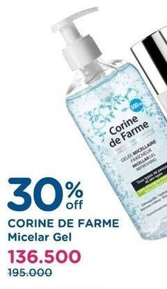 Promo Harga CORINE DE FARME Micellar Gel Refreshing  - Watsons