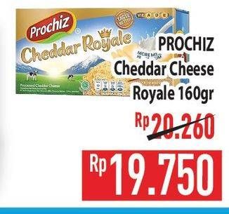 Promo Harga Prochiz Cheddar Royale 160 gr - Hypermart