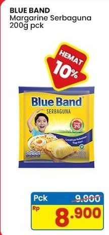 Promo Harga Blue Band Margarine Serbaguna 200 gr - Indomaret