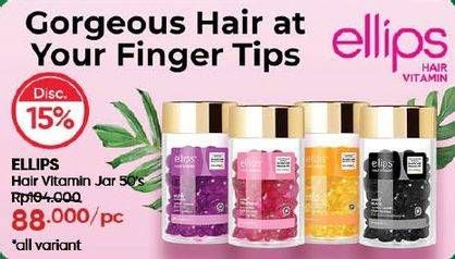 Promo Harga Ellips Hair Vitamin All Variants 50 pcs - Guardian
