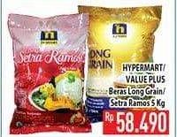 Promo Harga Beras Premium / Value Plus Beras 5 kg - Hypermart