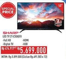 Promo Harga Sharp 2T-C50AD1i Full-HD 50"  - Hypermart