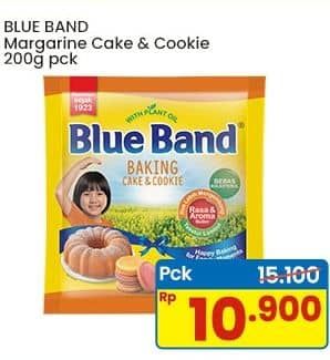 Promo Harga Blue Band Cake & Cookie 200 gr - Indomaret