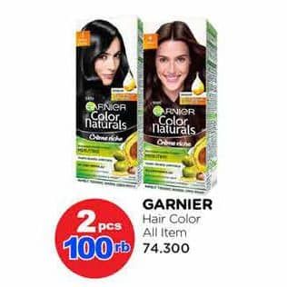 Promo Harga Garnier Hair Color All Variants 105 ml - Watsons