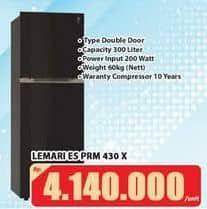 Promo Harga Polytron PRM 430X | Refrigerator 300 L  - Hari Hari