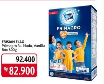 Promo Harga FRISIAN FLAG Primagro 3+ Madu, Vanilla 800 gr - Alfamidi