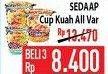 Promo Harga SEDAAP Mie Cup All Variants per 3 pcs - Hypermart