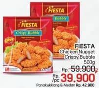 Promo Harga Fiesta Naget Crispy Bubble 500 gr - LotteMart