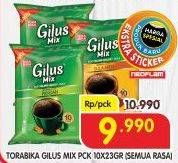 Promo Harga Torabika Gilus Mix All Variants per 10 sachet 23 gr - Superindo