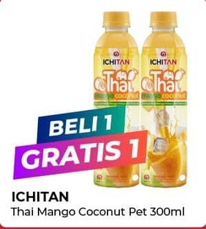 Promo Harga Ichitan Thai Drink Mango Coconut 310 ml - Alfamart