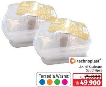 Promo Harga Technoplast Sealware Azumi per 8 pcs - Lotte Grosir