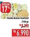 Promo Harga Aneka Bakso Seafood per 100 gr - Hypermart