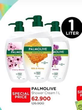 Promo Harga Palmolive Naturals Shower Milk 1000 ml - Watsons