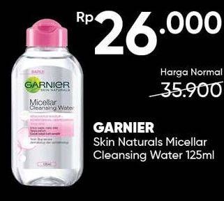 Promo Harga GARNIER Micellar Water 125 ml - Guardian