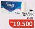 Promo Harga TESSA Facial Tissue TP-02 260 sheet - Alfamidi