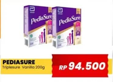 Promo Harga Pediasure Triplesure Vanila 200 gr - Yogya