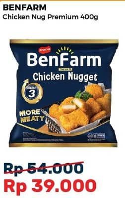 Promo Harga Benfarm Chicken Nugget Premium 400 gr - Alfamart