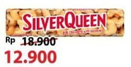 Promo Harga Silver Queen Chocolate Almonds, Cashew 58 gr - Alfamart