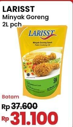 Promo Harga Larisst Minyak Goreng 2000 ml - Indomaret