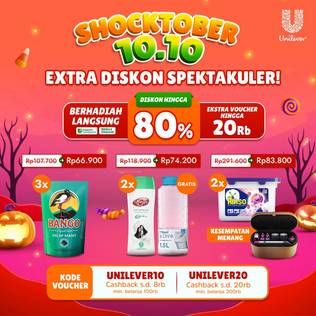 Promo Harga Shocktober 10.10  - Tokopedia