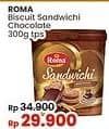 Promo Harga Roma Sandwich Chocolate 300 gr - Indomaret