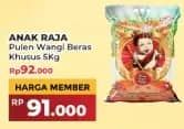 Promo Harga Anak Raja Beras Pulen Wangi 5000 gr - Yogya