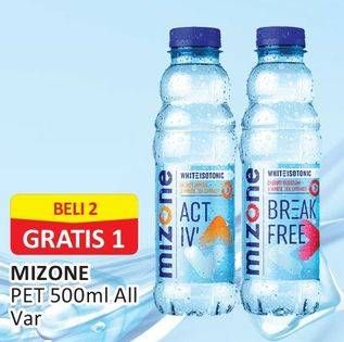Promo Harga MIZONE Minuman Bernutrisi All Variants 500 ml - Alfamart