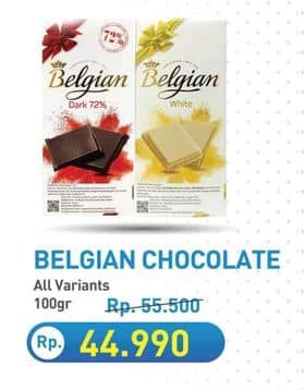 Promo Harga The Belgian Chocolate All Variants 100 gr - Hypermart